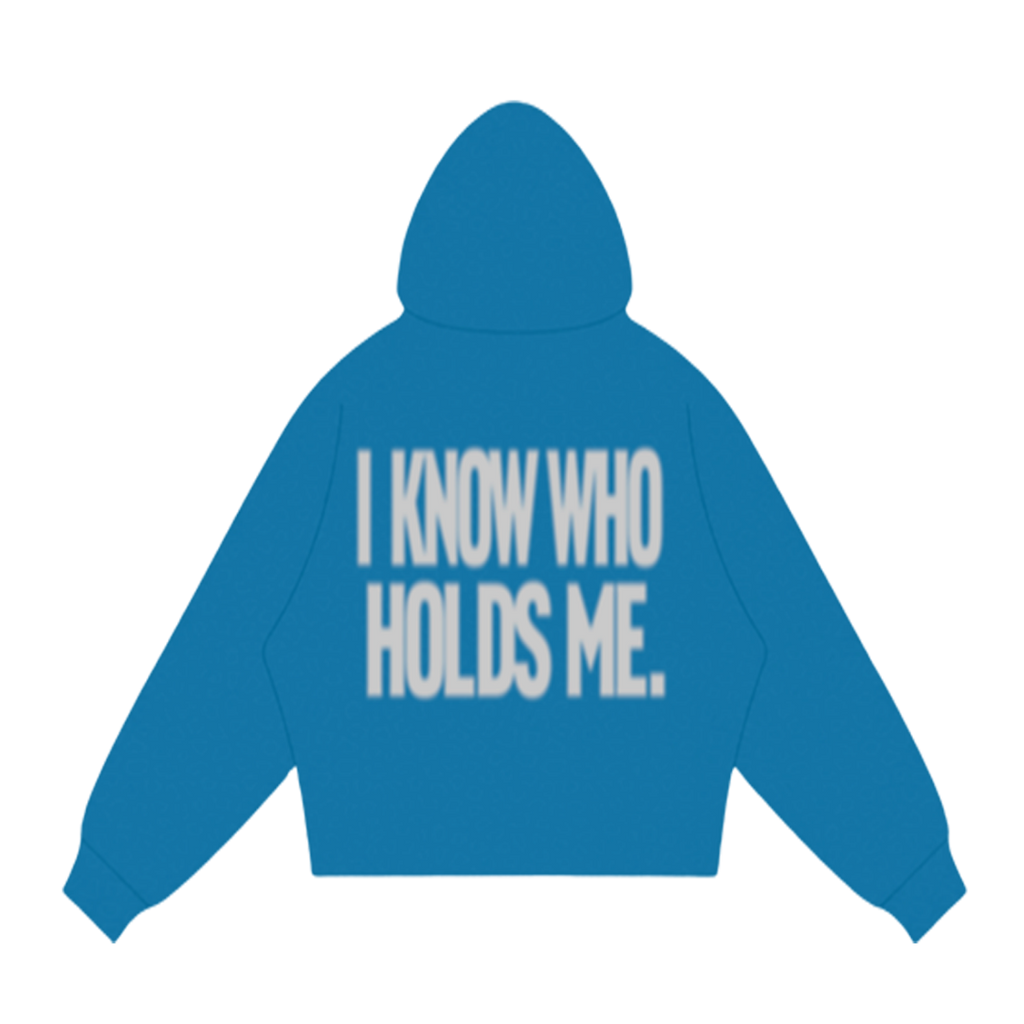 MOLETOM BOXY I KNOW AZUL