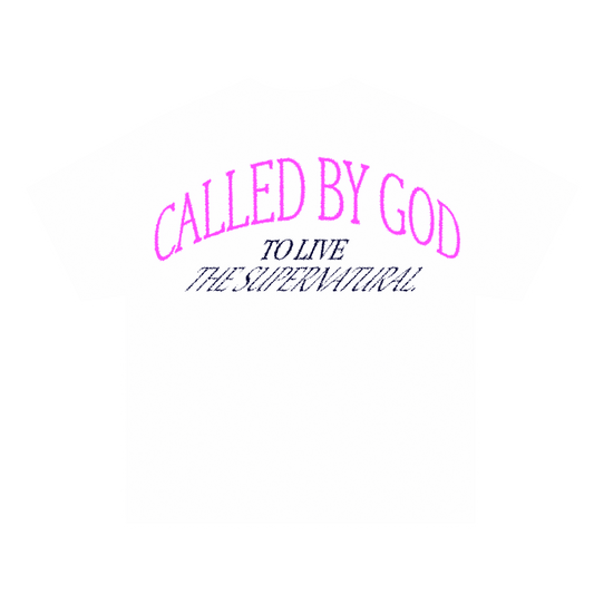 CAMISETA BRANCA CALLED BY GOD